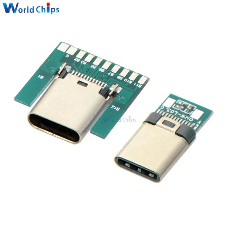 Адаптер для кабеля 24 контакта USB 3 1 | Электронные компоненты и принадлежности