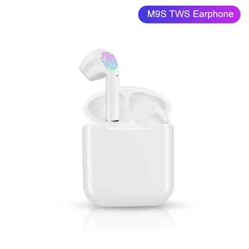 

M9S TWS Wireless Bluetooth Earphones Bluetooth 5.0 Touch Control Stereo Binaural Call Wireless Music Earbud Charging Box Headset