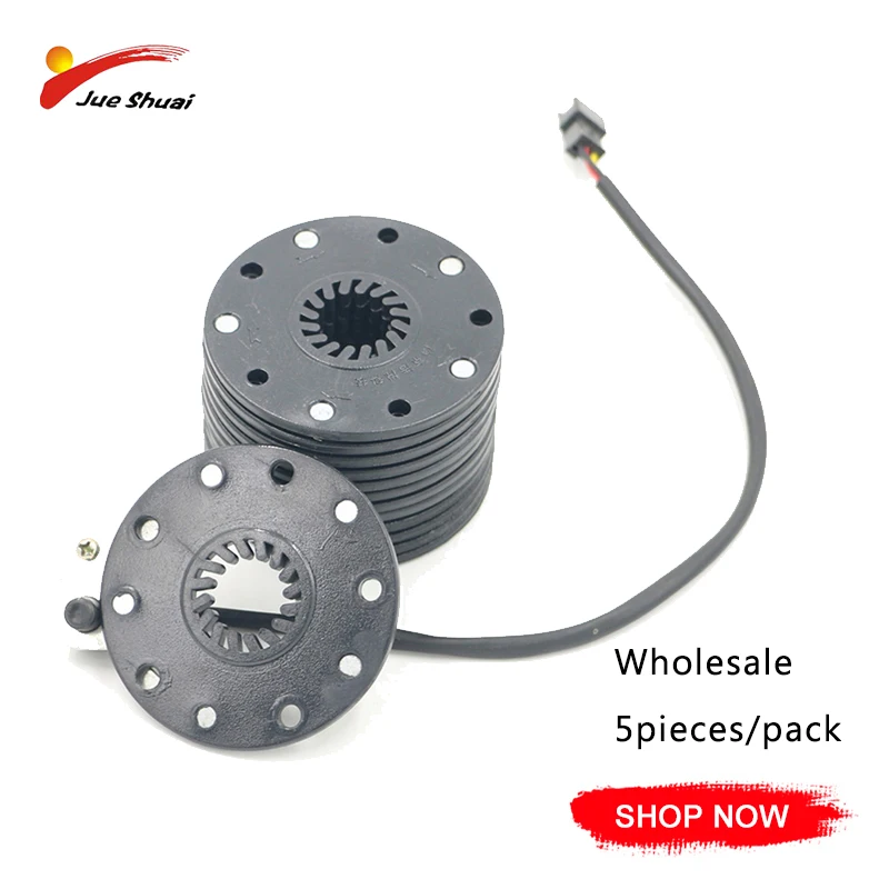 

Sensitive 5 Magnets Electric Bike Pedal Assist Sensor Connect Controller Motor Power PAS System Cycling Accessory Ebike Parts