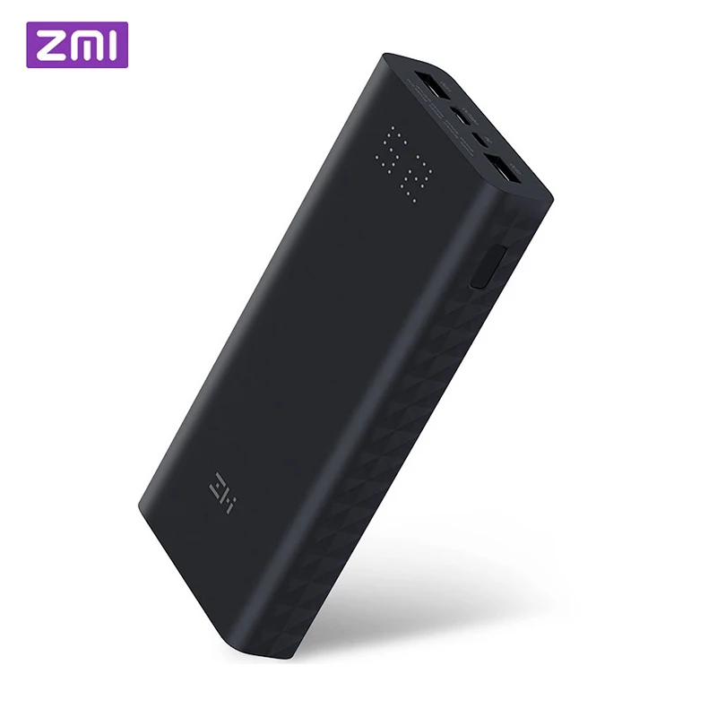 ZMI Мощность банка 20000 мА/ч 15000 USB PD внешний Батарея портативная зарядная станция QC 3