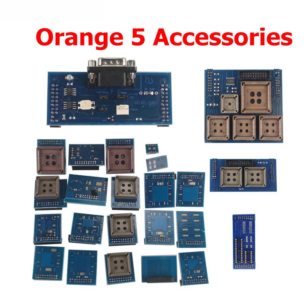 Профессиональный V1.34 OEM оранжевый 5 программист язык английский/русский Orange5 инструмент для программирования аппаратные средства+ улучшенная версия - Цвет: Adapter Only