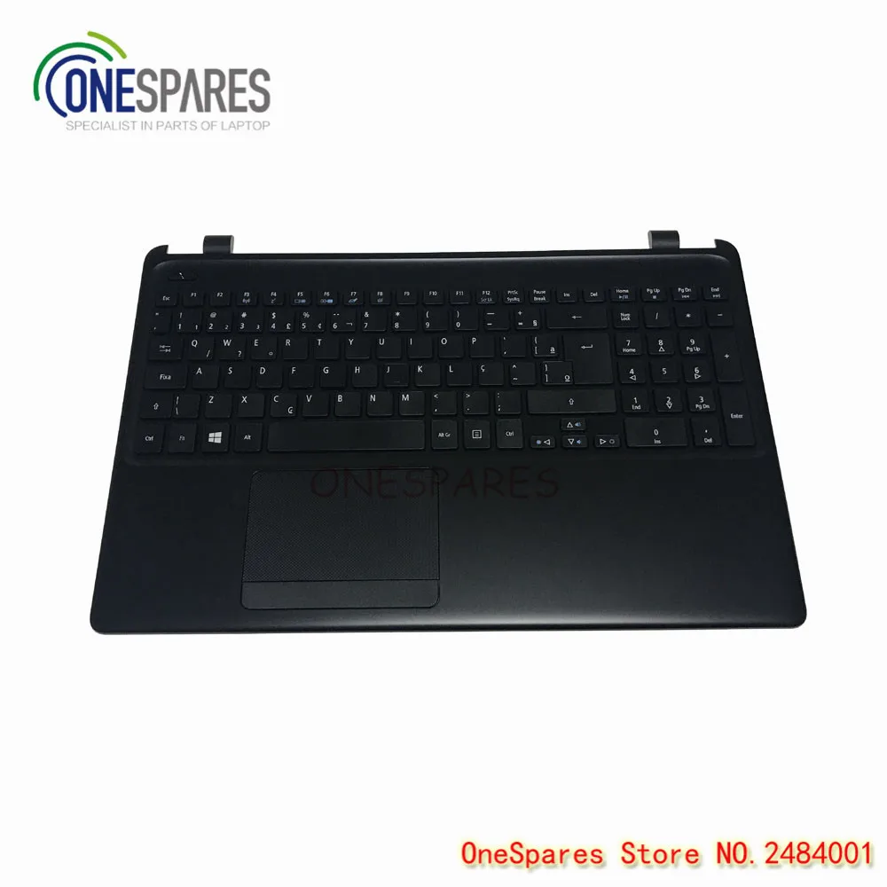 Ноутбук ЖК ПАНЕЛЬ Упор для рук тачпад Крышка для ACER Aspire E1 E1-522 с клавиатурой черный SGM604YU080