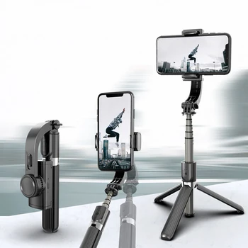 

Selfie Stick Tripod Stabilizer Gimbal Bluetooth Remote Control Portable 3 in 1 Mobile Phone Anti Shake Video Stabilizer Stand