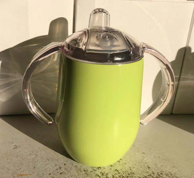 Высокое качество, 12 унций, непроливающаяся чашка-непроливайка, Детская кружка, бутылочки-пустышки, бутылочки-термосы, стакан, Прямая поставка и поддержка на заказ