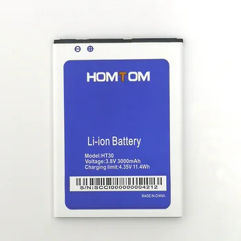 

WISECOCO 10pcs New Original 3000mAh Battery For HOMTOM HT30/HT 30 Pro phone High Quality In Stock With Tracking Number