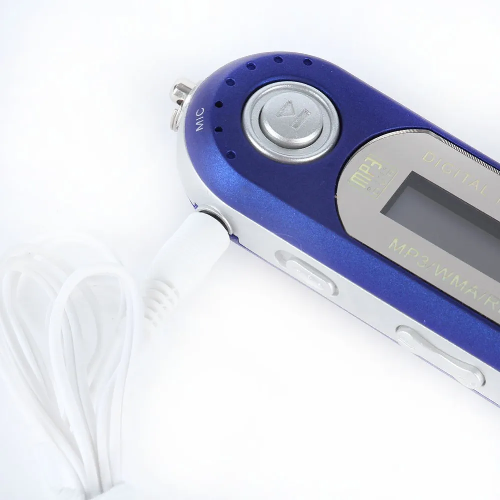 32G TF Card Walkman With Earphone FM Radio Portable Mini USB Slot MP3 Supported USB Flash MP3 Player