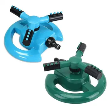 

Garden Sprinkler Rotary Three Arm Automatic Watering Sprinklers 360 Degree Farm