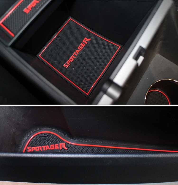 Car Gate Slot Cup Mat for KIA Sportage 3 2011 2012 2013 2014 2015 Door Groove Mats Anti-Slip Cup pad Cover Interior Accessories Car Gate Slot Cup Mat for KIA Sportage 3 2011 2012 2013 2014 2015 Door Groove Mats Anti-Slip Cup pad Cover Interior Accessories