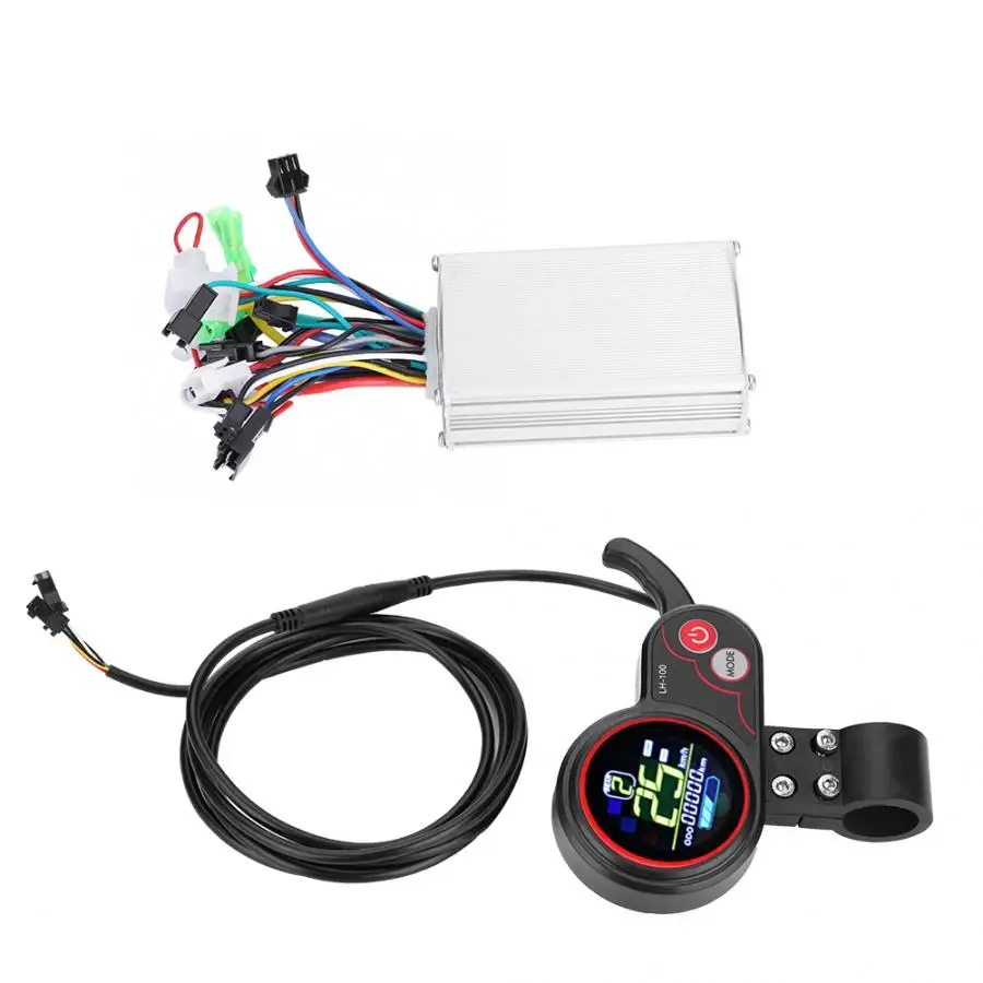 Controller LCD Display Control Panel with Shift Switch Accessory for Electric Bike Scooter For Electric Bicycle Accessories - Цвет: 60V