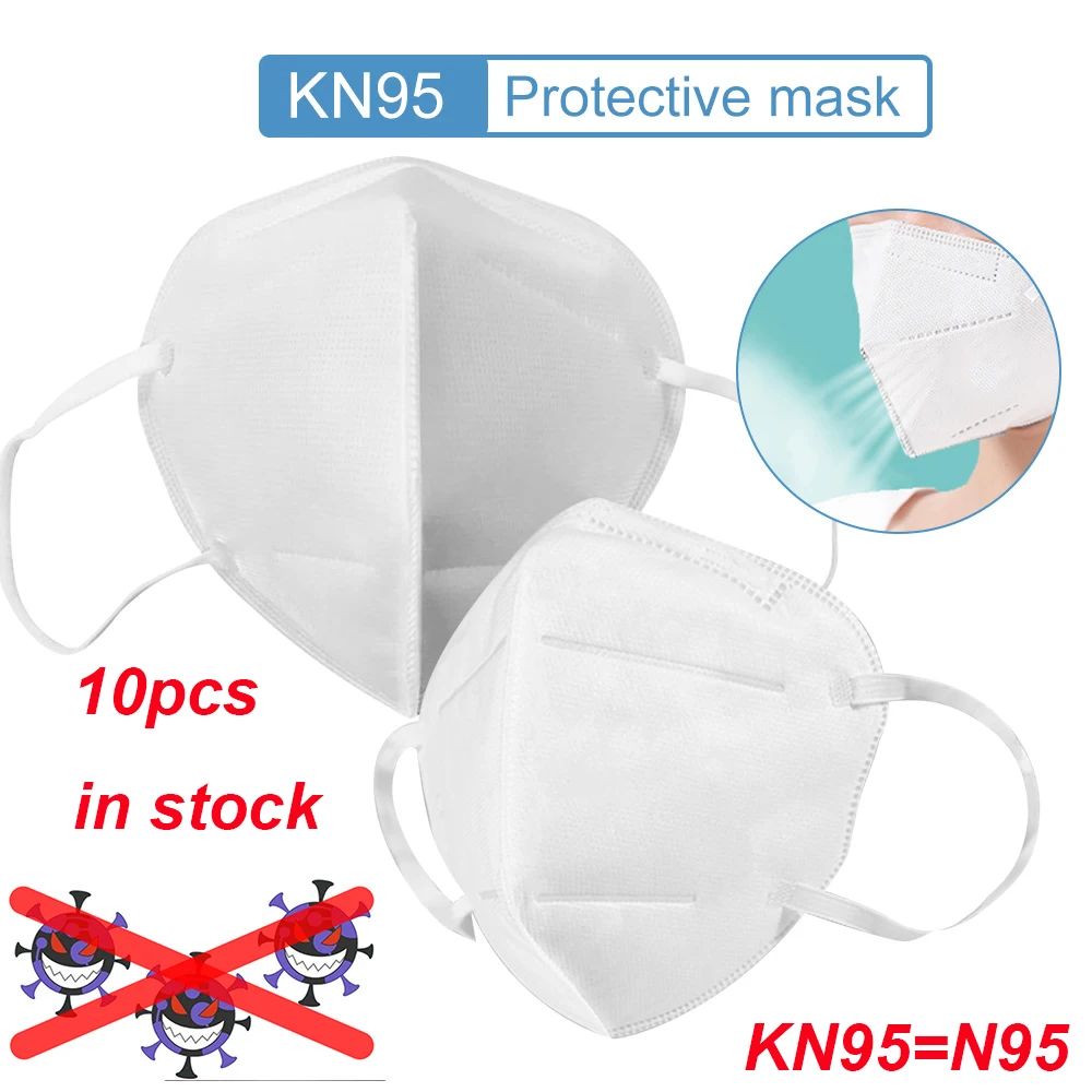 

N95 Mask Anti-pollution PM2.5 filter Prevent Virus Transmission Filter KN95 Face Mouth Mask Disposable mask For hospital outdoor