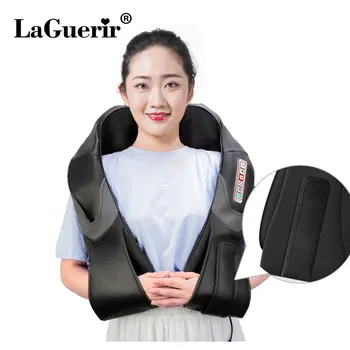 

U Shape Car/Home Neck Machine Massage Electrical Shiatsu Shoulder Back Neck Infrared Heated Kneading Massagem Health Care Device