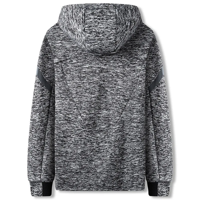 Осень зима флисовые толстовки Мужские 5XL 6XL 7XL 8XL плюс размер бюст 140 см свободные полосатые мужские толстовки
