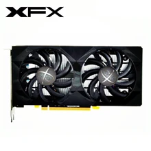 Видеокарты XFX RX 460 4 Гб видеокарты AMD Radeon RX460 4 Гб экран видеокарты GPU настольный компьютер игровая карта Видеокарта не майнит
