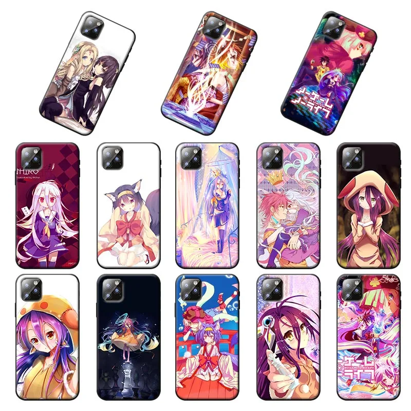 No Game Life for iPhone 7 11 pro max XR X 6S 8 XS MAX 6 plus SE 5S Soft Silicone Phone Case |