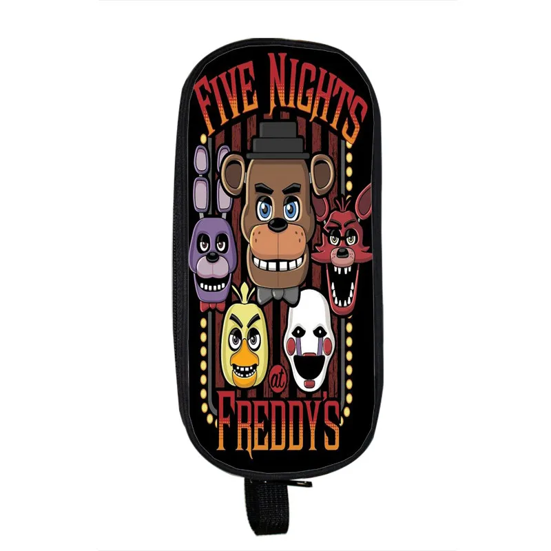 23 Five Nights at Freddy косметички Fnaf канцелярский Органайзер Сумка Для Хранения Чехол Five Nights at Freddys пенал - Цвет: 23