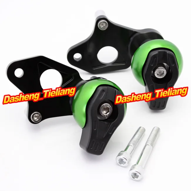 

For Suzuki GSXR 600 750 2006-2010 K6 Frame Sliders Crash Pads Protector, Motorcycle Spare Part, Green Color