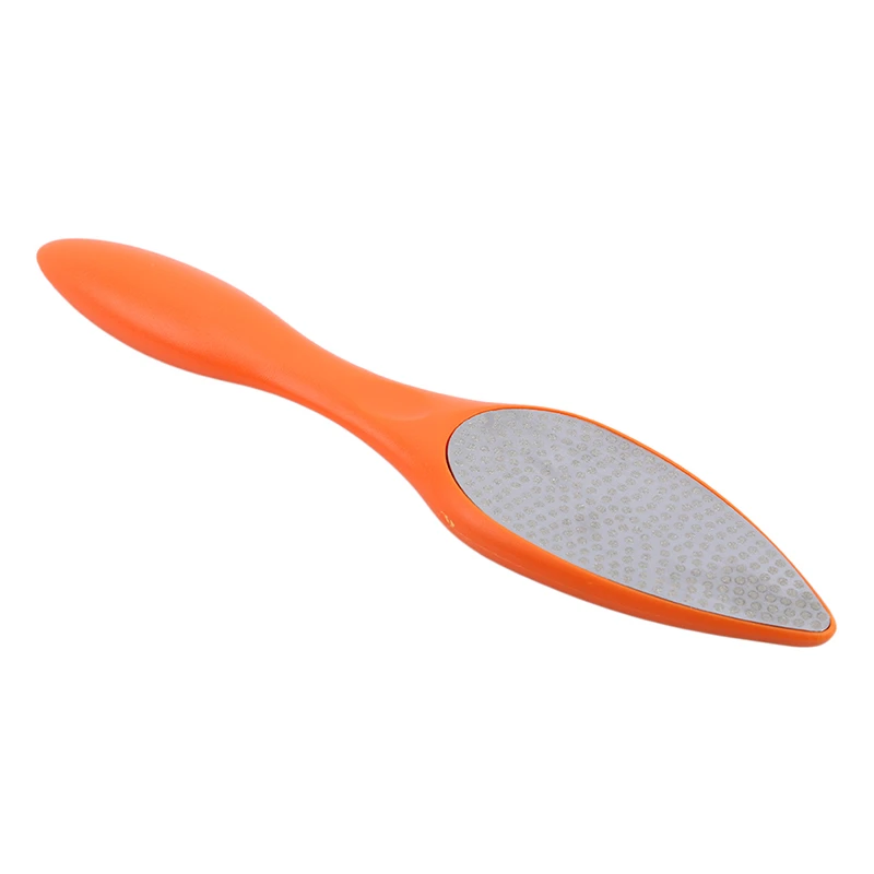 Orange Пилочка для ног, пилка для удаления мозолей, шлифовальная пилочка для удаления кутикулы, скребок для ног, инструменты для удаления кожи - Color: Orange