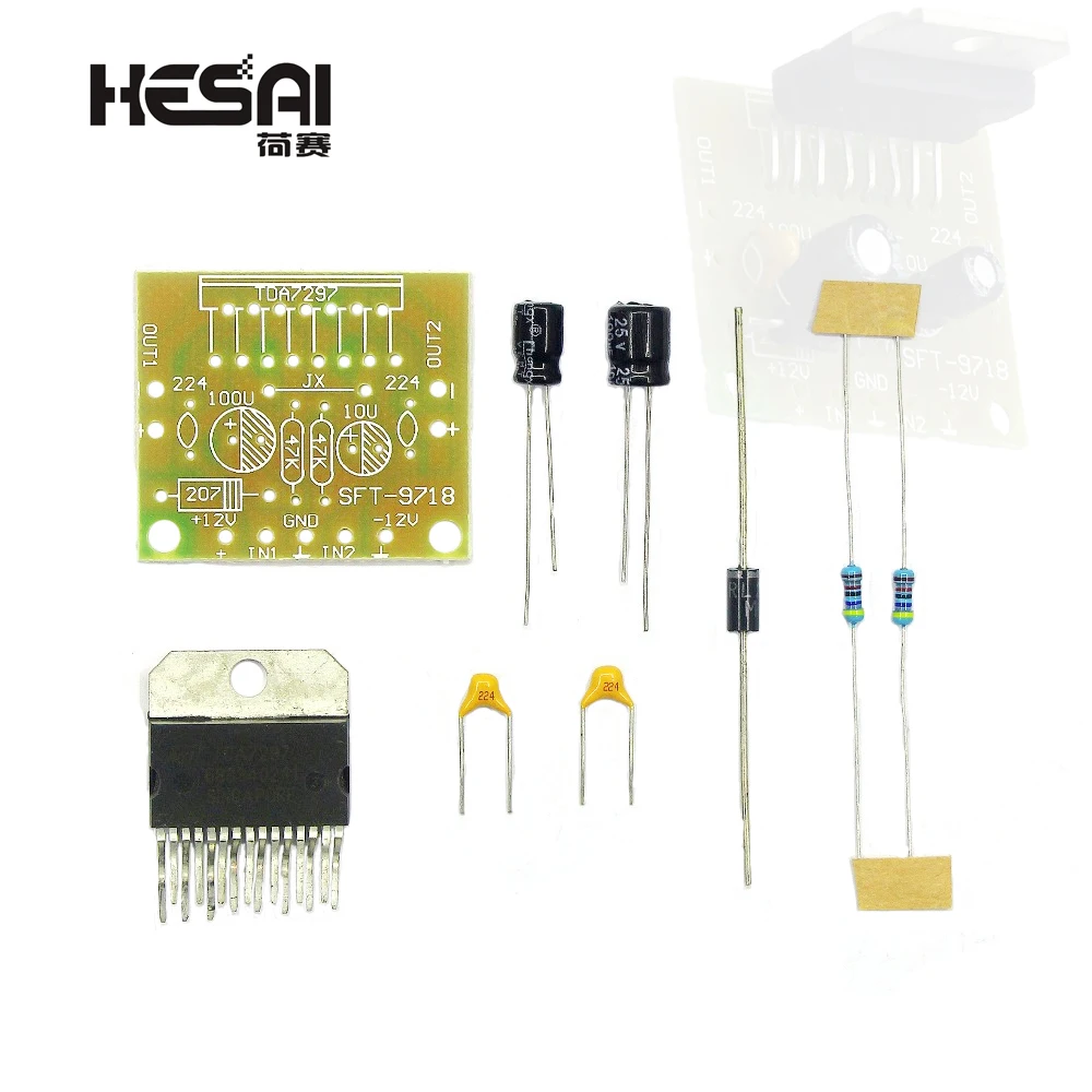 TDA7297 Placa De Amplificador De Audio, Módulo Amplificador