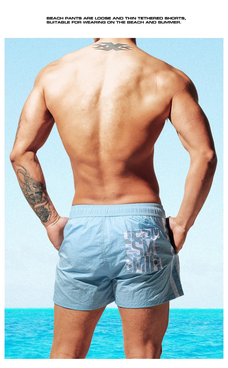 Shorts de praia e surfe