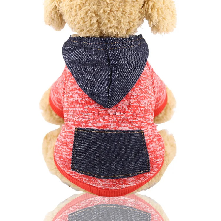 CAIIWE Одежда для собак зимние теплые куртки для собак щенка чихуахуа одежда толстовки для собак Щенок йоркширского терьера наряд XS-XXL - Цвет: g