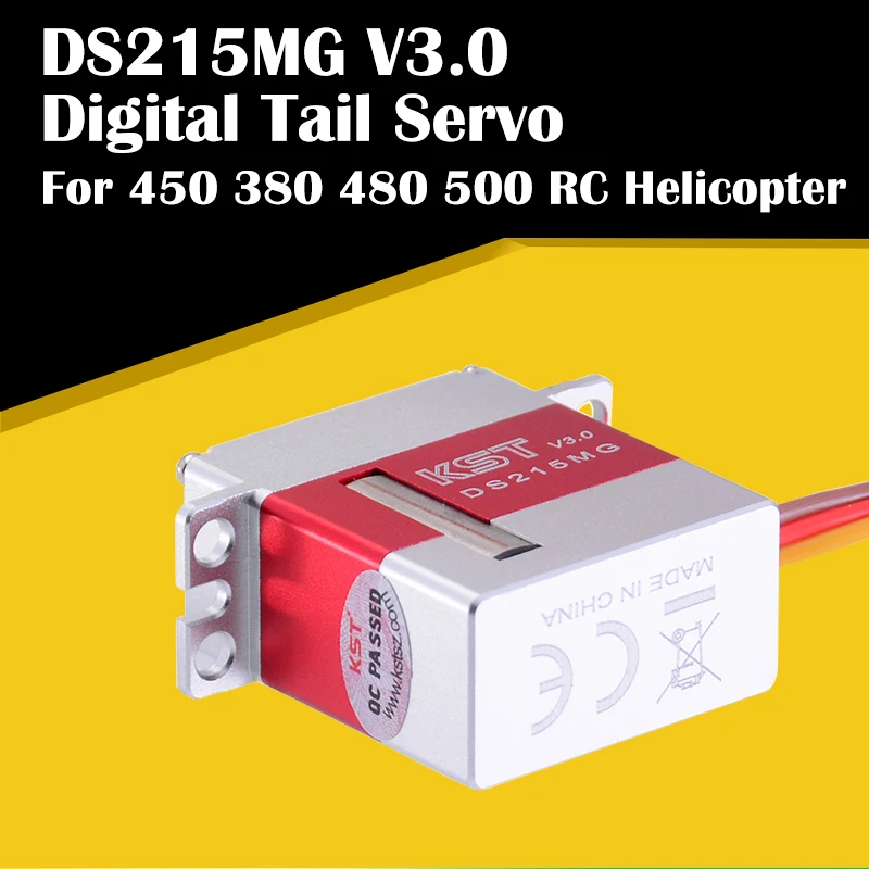 KST DS215MG V3.0 4 8-7 V металлическая Шестерня без сердечника Swashplate CCPM/руль цифровая