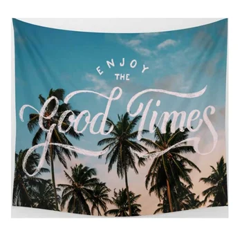 

CAMMITEVER Summer Coconut Tree Eye Tapestry ,Shop Bar Wall Decor Popular Tapestry Wall Hanging Fantastic Art,Drop Shipping