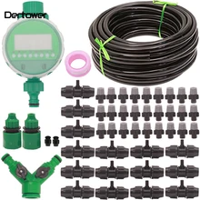 9/12 трубка садовый завод спрей комплект для полива против пыли и распылений распылитель ленивое автоматическое устройство орошения контроллер синхронизации