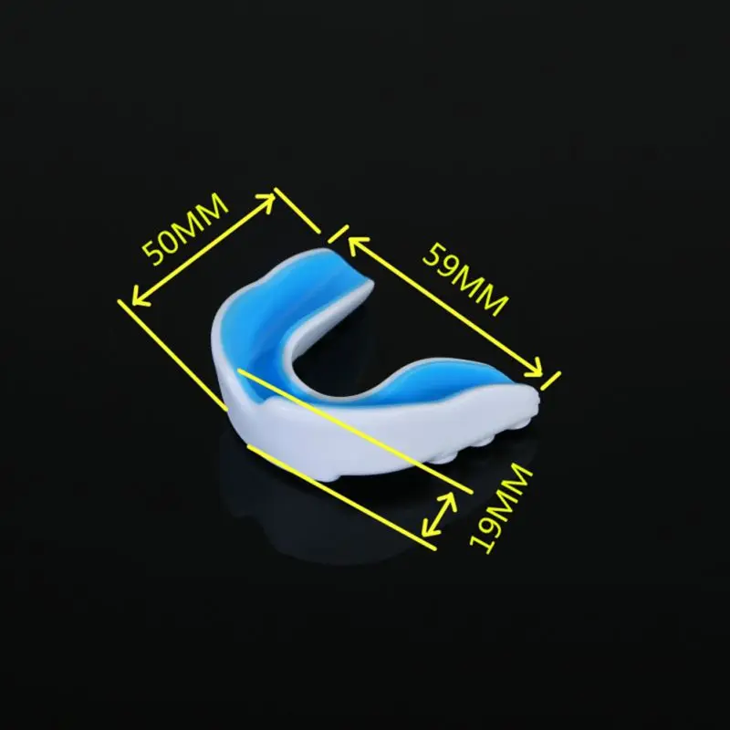 Защита рта ударопрочный пищевой EVA Защитный протектор для полости рта наружные тренировочные аксессуары для бокса Sanda корзина для тхэквондо