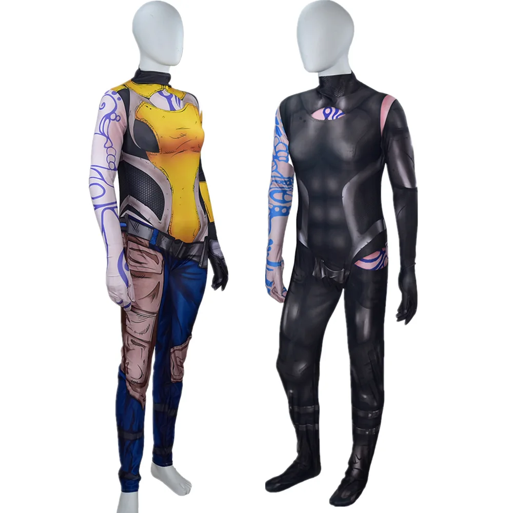 Маскарадный костюм из игры borderland 3 Maya The Siren, боди Maya Zentai, Обтягивающие Комбинезоны, костюм на Хэллоуин для девочек и взрослых