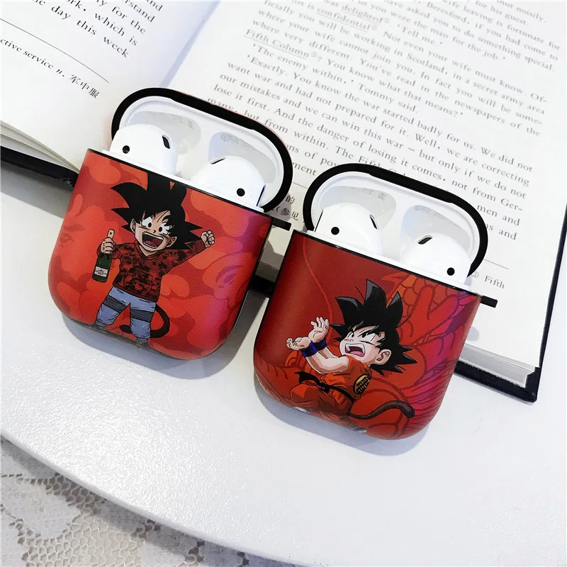 Горячие Dragon Ball Сон Гоку Дракон Мягкие силиконовые беспроводные наушники Зарядка