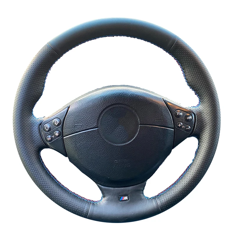 Чехол рулевого колеса автомобиля для BMW M Sport E36 1996-2000 E39 1995-2001 Z3 E36/7 индивидуальная