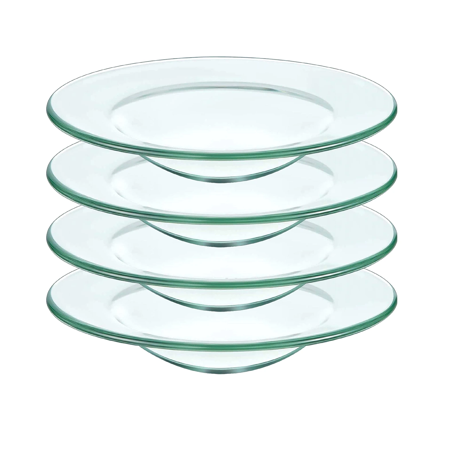 4.72inch Replacement Glass Dish Deepened Wax Melt Warmer Plate Oil