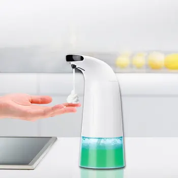 

250ml Waterproof Foam Liquid Dispenser Automatic Soap Dispenser Sensor Touchless Hand Washer Soap Dispenser Pump