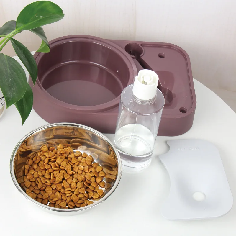 Pet Feeder Water Dispenser Automatic Cat Dog Drinking Bowl Dogs Feeder Dish Cat Feeding Watering Supplies