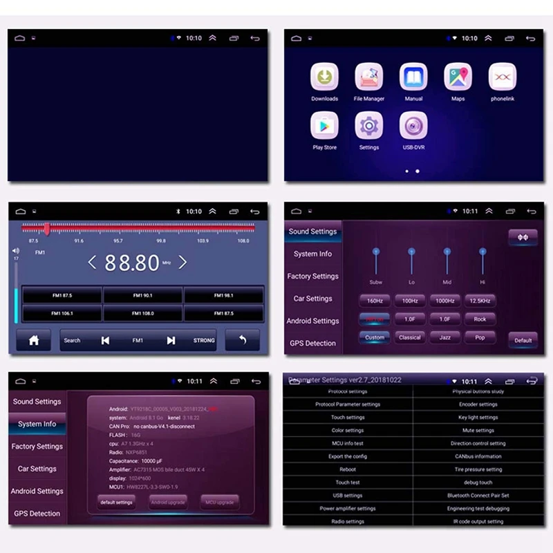 Android Автомагнитола для Mitsubishi Lancer 10 дюймов 1024x600 четырехъядерный Wifi Bluetooth Видео Аудио мультимедиа 2 Din Автомобильный dvd-плеер