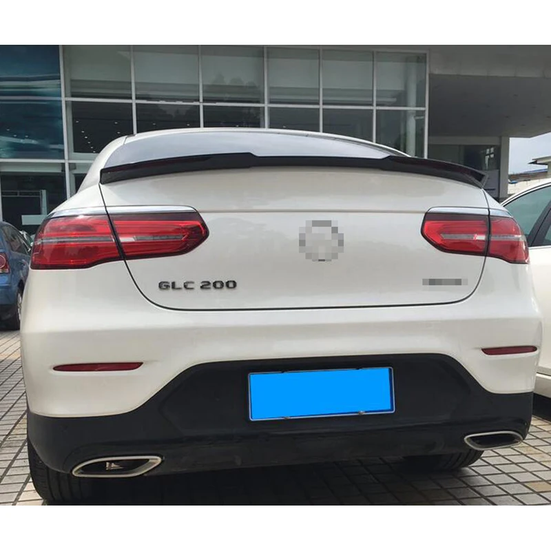 Дизайн ABS черный серебряный красный цвет автомобиля задний спойлер для GLC Coupe GLC200 GLC300 GLC260 16 17