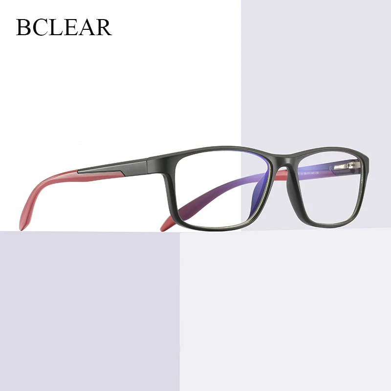 

BCLEAR 2020 Anti Blue Light Glasses Frame Women's Eyeglass Frame Computer Eyeglasses Vintage Men Spectacles Colorful Frames Hot