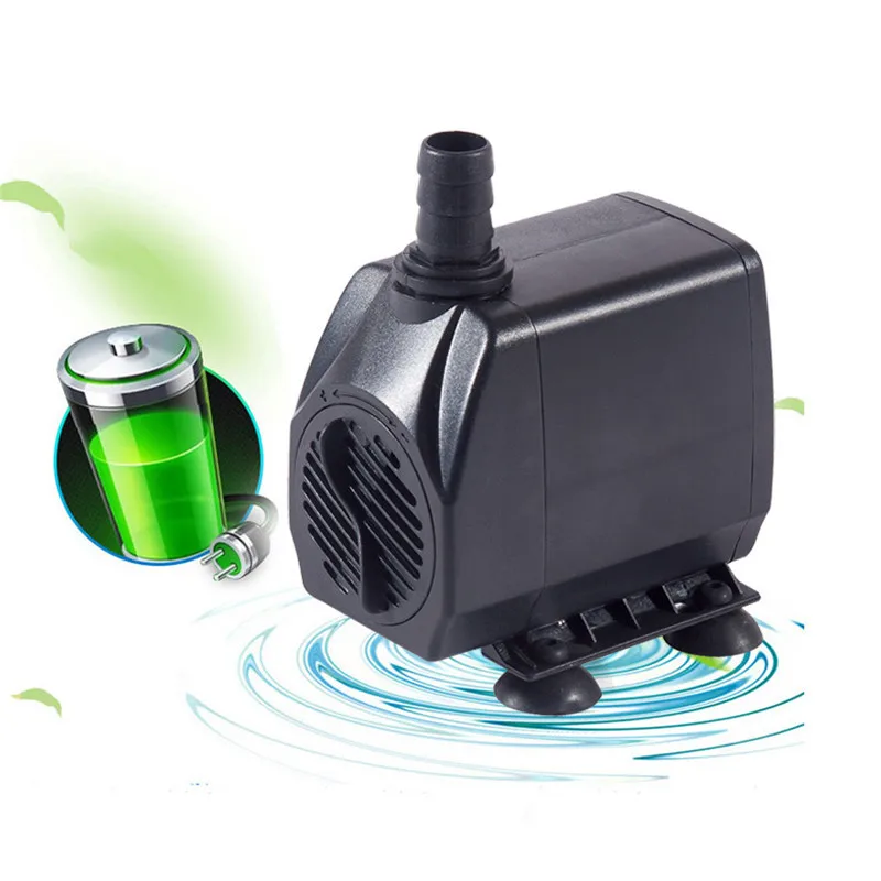 Mrosaa 220V Ультра низкая Шум погружной насос для водного фонтана аквариума Фонтан 3/6/10/15/25 Вт аквариумный водяной насос для аквариумных Рыбок