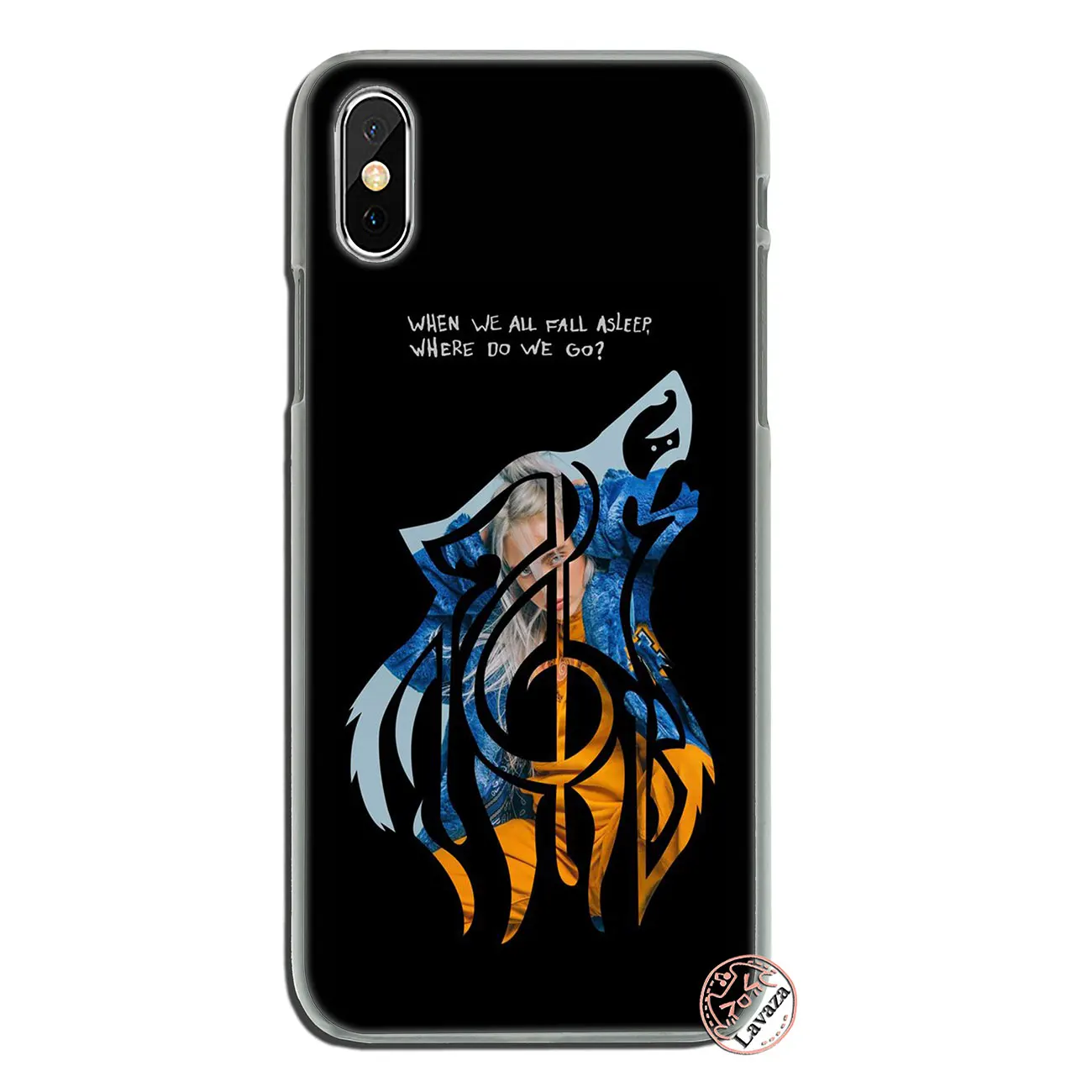6 Lavaza Billie Eilish, где мы ходим жесткий чехол для телефона iPhone XR X XS 11 Pro Max 10 7 8 6S 5 5S SE 4S 4 Чехол - Цвет: 6