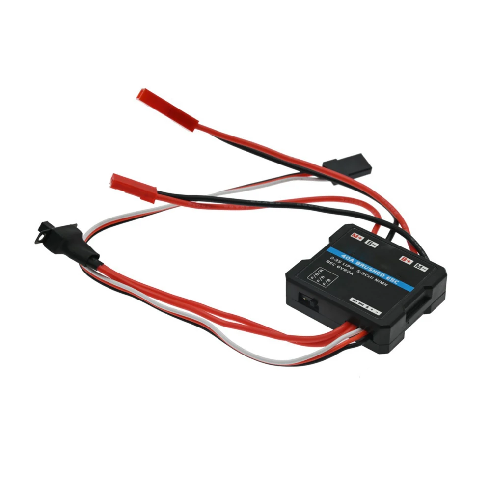 

ESC GN-21 40A Miniature Brushed ESC Two-Way Climbing Mode for WPL MN G500 MN90K MN91 MN91K MN45 MN45K MN99 MN96 MN99S RC Car