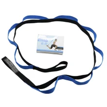 Ремень для йоги с несколькими петлями для захвата горячая Йога физиотерапия Большая гибкость 2 м мягкий пояс для йоги эластичный ремень