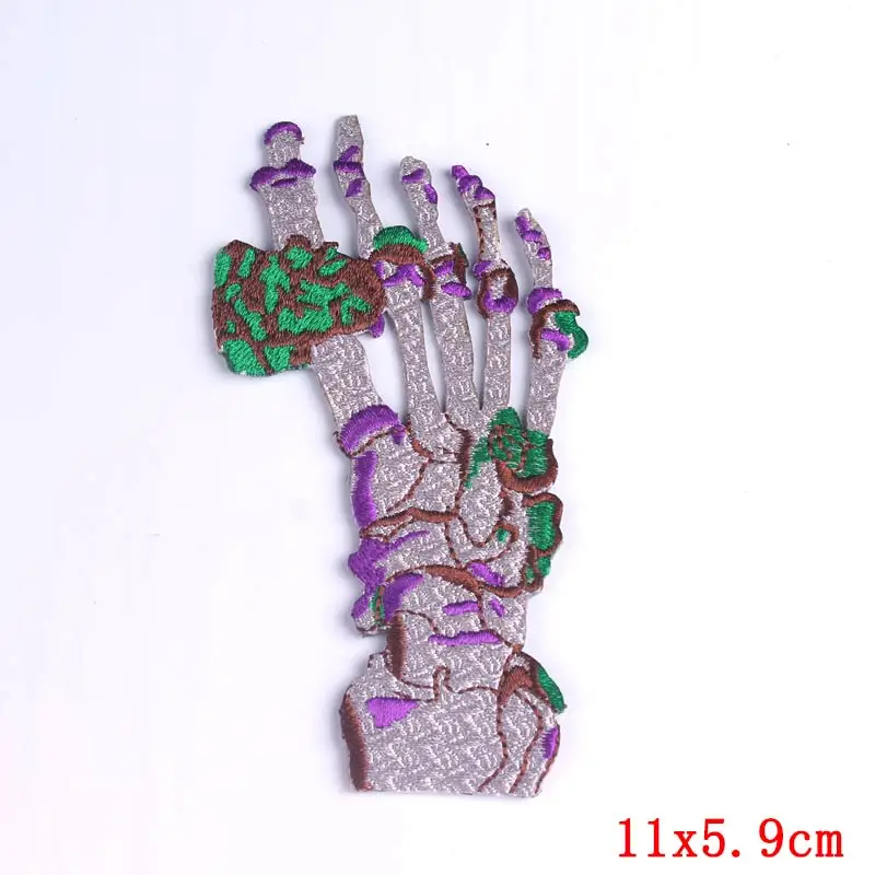 PE4552CT Вышитые патчи для одежды DIY стикер значки патч аксессуар наклейка для одежды пришивная аппликация железная нашивка на одежду - Цвет: PE4552CT