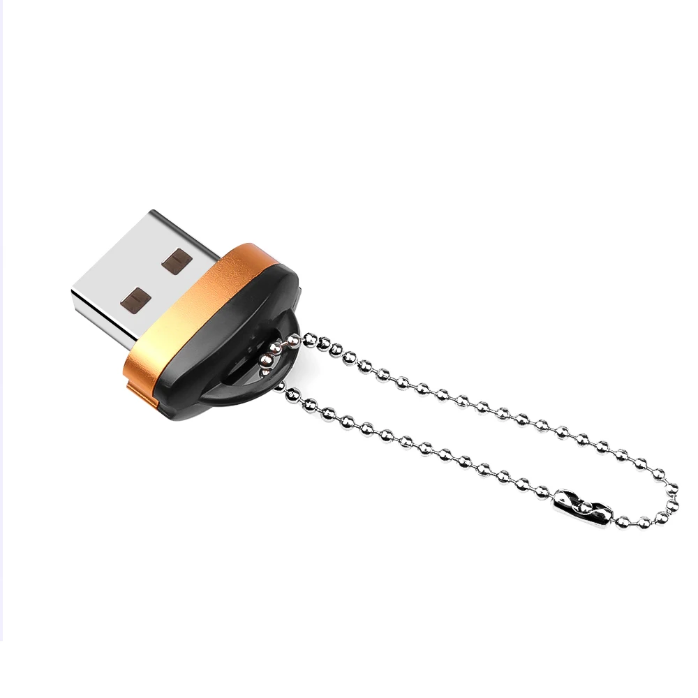 Kebidu высокоскоростной USB 2,0 кард-ридер мини USB TF карта адаптер для microSD карты памяти для ПК компьютер настольный лэптоп ноутбуки