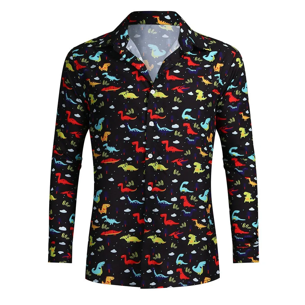 Harajuku/Рождественская Повседневная блуза с длинными рукавами и 3D принтом; рубашка; топы; футболки; верхняя одежда; Роскошная Одежда для мальчиков; 11,7