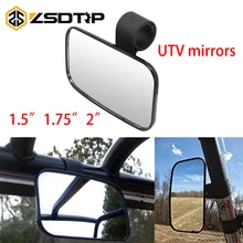 ZSDTRP UTV/ATV зеркало заднего вида с противоударным закаленным стеклом универсальные зеркала заднего вида для 1," /1,75"/" рулонной клетки