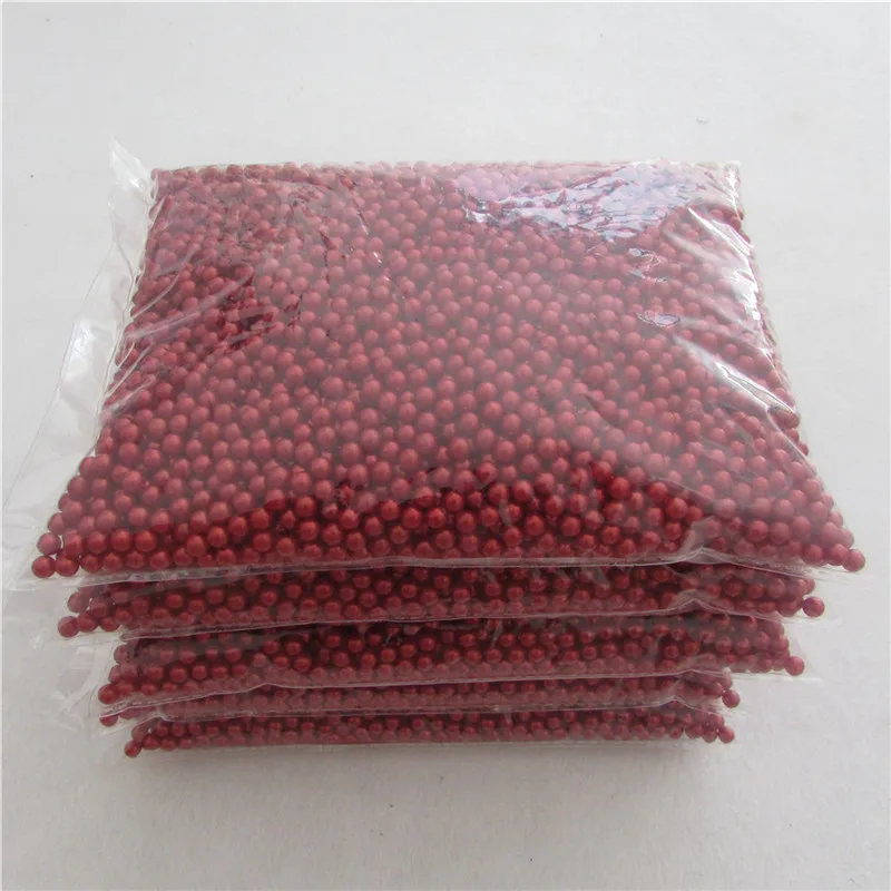 6mm about 5000piece Красный 4-20 мм ABS имитация без жемчуг с отверстиями Бусины круглые пластиковые акриловые разделительные бусины для изготовления ювелирных изделий DIY аксессуары - Цвет: 6mm about 5000piece