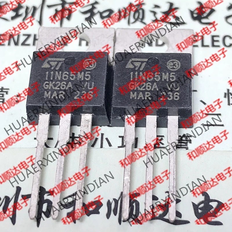 10 шт./лот и STP11N65M5 11N65M5-220 710V 9A