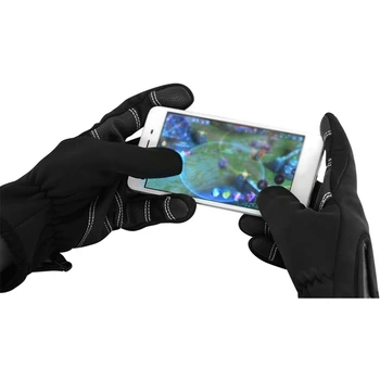 

Autumn and Winter Cycling Gloves Full Finger Thick Touch Screen Windproof Outdoor Bike Riding Sports Handwear