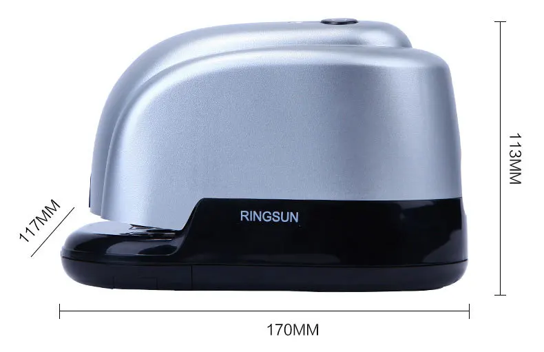 Ringsun Электрический для перфорации бумаги переплетный станок Автоматическая сверлильная машина круглое отверстие Настольные Офисные принадлежности оптом