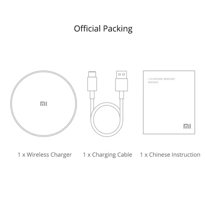 Беспроводное зарядное устройство xiaomi, штепсельная вилка стандарта США, австралийское зарядное устройство, розовое зарядное устройство, подарок для телефона, Iphone, samsung, huawei, xiaomi, быстрая зарядка, источник питания - Тип штекера: offical pack